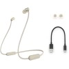 Sony WI-C310 Wireless Headphones with 15 Hrs Battery Life, Quick Charge, Magnetic Earbuds for Tangle Free Carrying, BT ver 5.0
