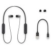 Sony WI-C310 Wireless Headphones with 15 Hrs Battery Life, Quick Charge, Magnetic Earbuds for Tangle Free Carrying, BT ver 5.0