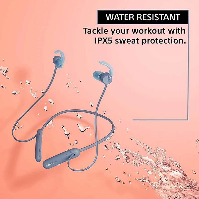 Sony WI-SP510 Wireless Sports Extra Bass in-Ear Headphones (Blue) Sony WI-SP510 Wireless Sports Extra Bass in-Ear Headphones (Blue)