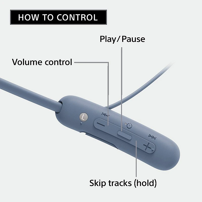 Sony WI-SP510 Wireless Sports Extra Bass in-Ear Headphones (Blue) Sony WI-SP510 Wireless Sports Extra Bass in-Ear Headphones (Blue)