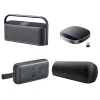 Soundcore Motion Q Portable Bluetooth Speaker by Anker, 16W Speaker with 360° Sound, BassUp Technology, and IPX7 Waterproof for Outdoor Activities and Parties Soundcore Motion Q Portable Bluetooth Speaker by Anker, 16W Speaker with 360° Sound, BassUp Technology, and IPX7 Waterproof for Outdoor Activities and Parties