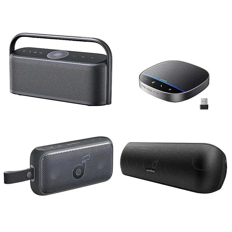 Soundcore Motion Q Portable Bluetooth Speaker by Anker, 16W Speaker with 360° Sound, BassUp Technology, and IPX7 Waterproof for Outdoor Activities and Parties Soundcore Motion Q Portable Bluetooth Speaker by Anker, 16W Speaker with 360° Sound, BassUp Technology, and IPX7 Waterproof for Outdoor Activities and Parties