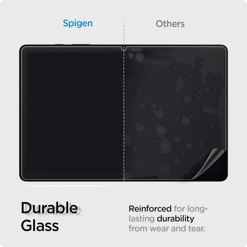 Spigen Glas.tR Slim Tempered Glass Screen Protector Guard for Samsung Galaxy Tab A9 Plus - 1 Pack Spigen Glas.tR Slim Tempered Glass Screen Protector Guard for Samsung Galaxy Tab A9 Plus - 1 Pack