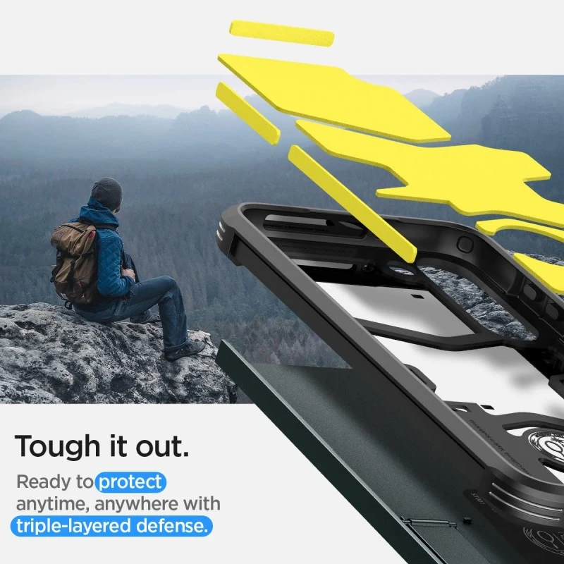 Spigen Tough Armor for Samsung Galaxy S23+ Case, Galaxy S23 Plus Back Cover (2023) - Black Spigen Tough Armor for Samsung Galaxy S23+ Case, Galaxy S23 Plus Back Cover (2023) - Black