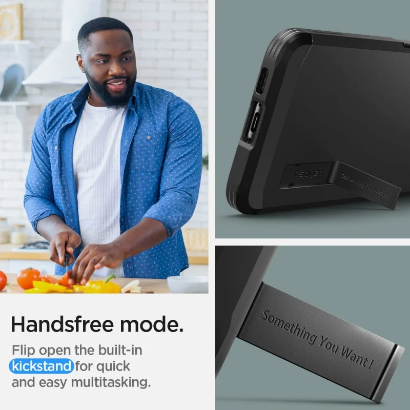 Spigen Tough Armor for Samsung Galaxy S23+ Case, Galaxy S23 Plus Back Cover (2023) - Black Spigen Tough Armor for Samsung Galaxy S23+ Case, Galaxy S23 Plus Back Cover (2023) - Black