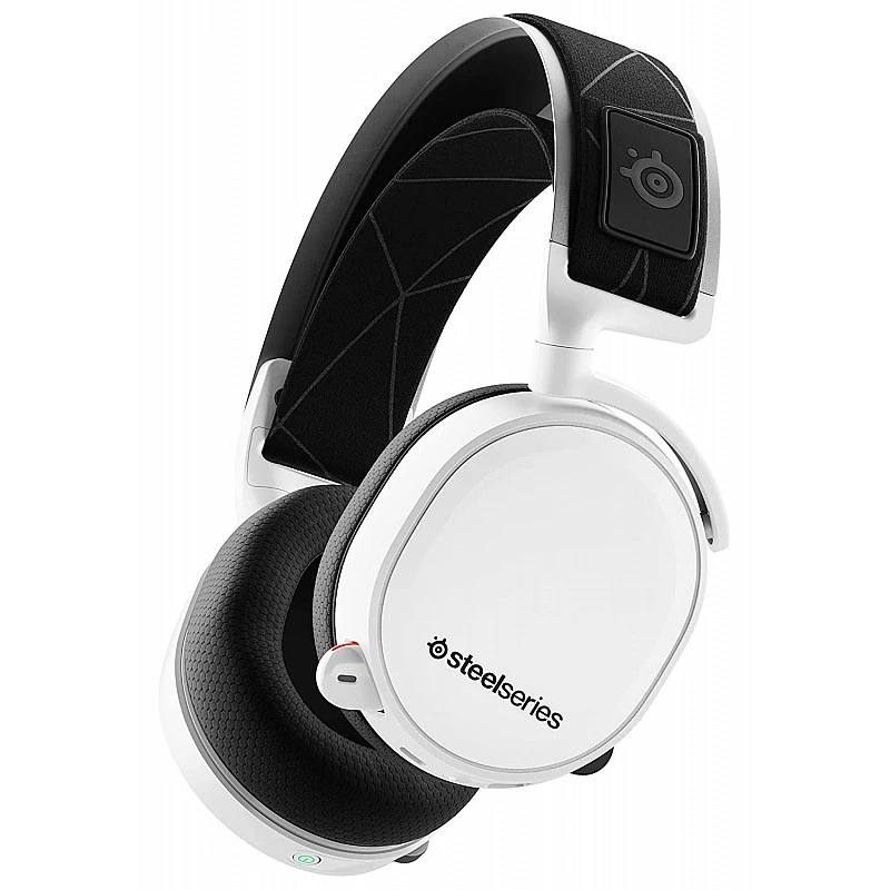 SteelSeries Arctis 7 Lossless 2.4GHz Bluetooth Wireless Over Ear Headphones White SteelSeries Arctis 7 Lossless 2.4GHz Bluetooth Wireless Over Ear Headphones White