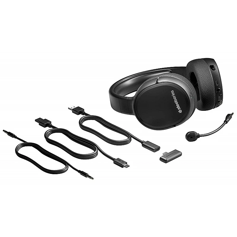 Steelseries Arctis 1 Gaming USB-C Bluetooth Wireless On Ear Headphones with Mic Steelseries Arctis 1 Gaming USB-C Bluetooth Wireless On Ear Headphones with Mic