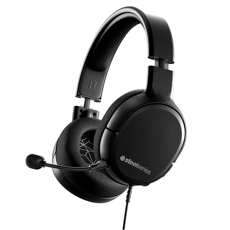 Steelseries Arctis 1 Wired Over Ear Headphones with Mic (Black) Steelseries Arctis 1 Wired Over Ear Headphones with Mic (Black)