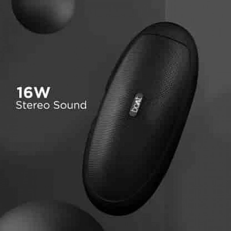 boAt Rugby Plus 16 W Bluetooth Speaker (Black) boAt Rugby Plus 16 W Bluetooth Speaker (Black)