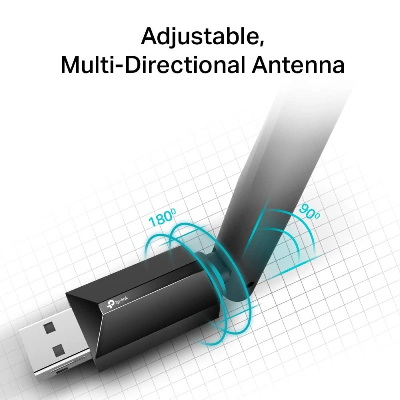 TP-LINK AC1300 Archer T3U Plus High Gain USB 3.0 Wi-Fi Dongle, Wireless Dual Band MU-MIMO WiFi Adapter with High Gain Antenna, Supports Windows 11/10/8.1/8/7/XP/Mac OS (Black) TP-LINK AC1300 Archer T3U Plus High Gain USB 3.0 Wi-Fi Dongle, Wireless Dual Band MU-MIMO WiFi Adapter with High Gain Antenna, Supports Windows 11/10/8.1/8/7/XP/Mac OS (Black)