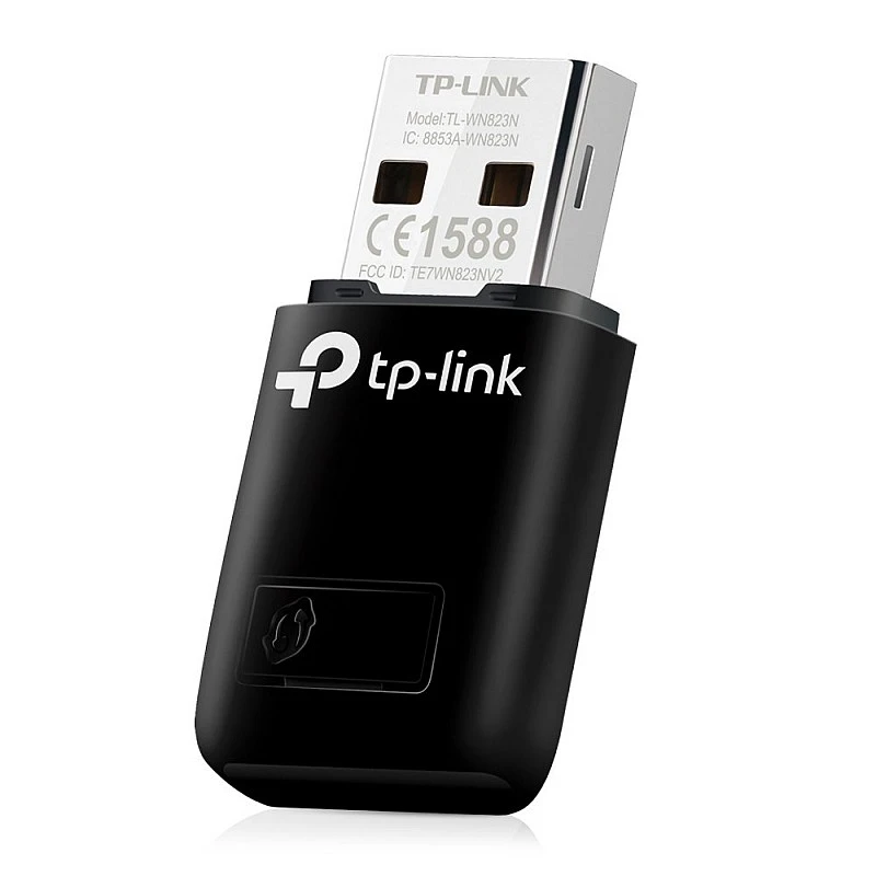 TP-LINK TL-WN823n Wi-Fi Dongle 300Mbps Mini Wireless Network USB Wi-Fi Adapter for PC Desktop Laptop Black TP-LINK TL-WN823n Wi-Fi Dongle 300Mbps Mini Wireless Network USB Wi-Fi Adapter for PC Desktop Laptop Black