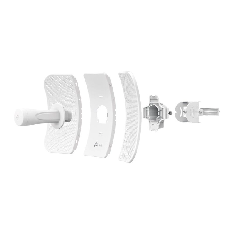 TP-Link CPE610 High Power Outdoor CPE/Access Point, 5GHz 300Mbps, 802.11N/A, Dual-Polarized 23dBi Directional Antenna, Passive POE,White