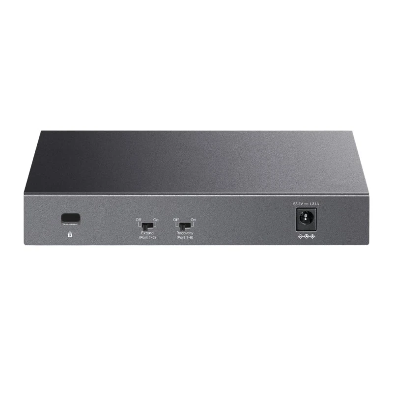 TP-Link LS109P 9-Port 10/100Mbps Desktop Ethernet Switch with 8-Port PoE+, 63 W PoE Budget, PoE Auto Recovery,Up to 250 m PoE Transmission, Plug & Play, Ideal for IP Surveillance & Network Security TP-Link LS109P 9-Port 10/100Mbps Desktop Ethernet Switch with 8-Port PoE+, 63 W PoE Budget, PoE Auto Recovery,Up to 250 m PoE Transmission, Plug & Play, Ideal for IP Surveillance & Network Security