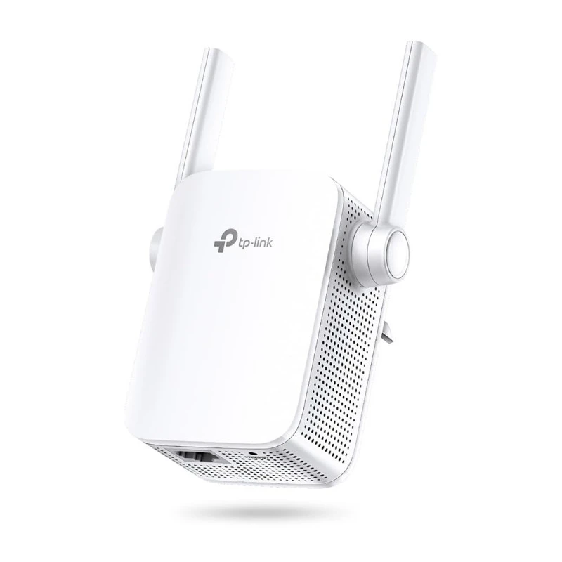 TP-Link RE205 AC750 Universal Wireless Dual Band Range Extender, Broadband/Wi-Fi Extender, WiFi Booster/Hotspot with Ethernet Port, 2 External Antennas, Plug and Play, Smart Signal Indicator, 750Mbps TP-Link RE205 AC750 Universal Wireless Dual Band Range Extender, Broadband/Wi-Fi Extender, WiFi Booster/Hotspot with Ethernet Port, 2 External Antennas, Plug and Play, Smart Signal Indicator, 750Mbps