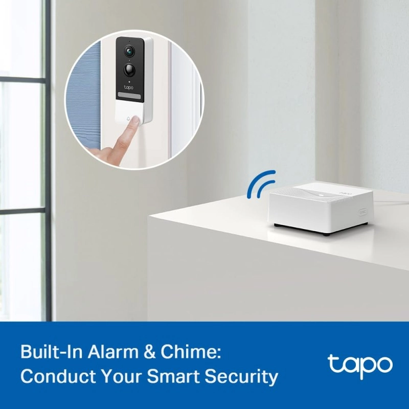 TP-Link Tapo Smart Hub with Built-In Chime, REQUIRES 2.4GHz Wi-Fi, Connect up to 64 Smart + 4 Camera Devices, Sub-1G Low-Power Wireless Protocol, 512GB Local Storage, Tapo H200 TP-Link Tapo Smart Hub with Built-In Chime, REQUIRES 2.4GHz Wi-Fi, Connect up to 64 Smart + 4 Camera Devices, Sub-1G Low-Power Wireless Protocol, 512GB Local Storage, Tapo H200