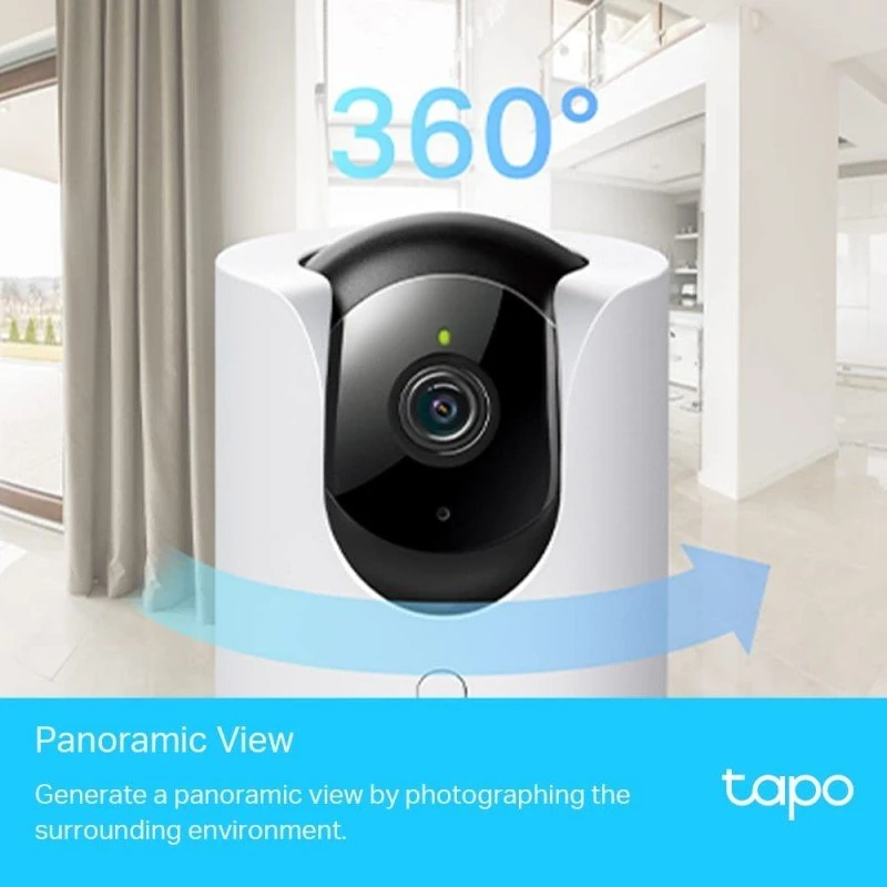 Tapo TP-Link C200 360° 2MP 1080p Full HD Pan/Tilt Home Security Wi-Fi Smart Camera| Alexa Enabled| 2-Way Audio| Night Vision| Motion Detection| Sound and Light Alarm| Indoor CCTV White- Tapo TP-Link C200 360° 2MP 1080p Full HD Pan/Tilt Home Security Wi-Fi Smart Camera| Alexa Enabled| 2-Way Audio| Night Vision| Motion Detection| Sound and Light Alarm| Indoor CCTV White-