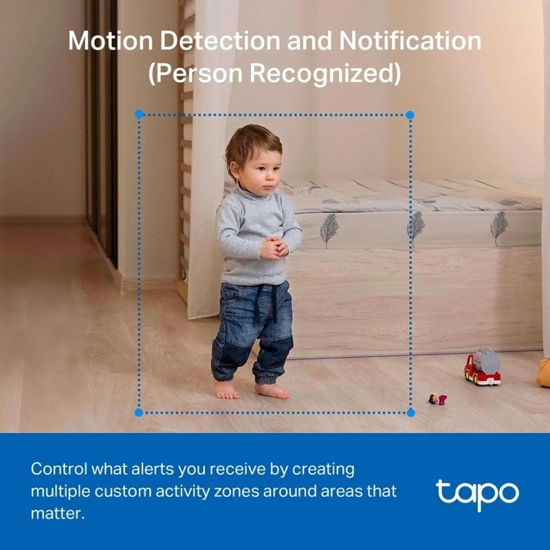 Tapo TP-Link C200 360° 2MP 1080p Full HD Pan/Tilt Home Security Wi-Fi Smart Camera| Alexa Enabled| 2-Way Audio| Night Vision| Motion Detection| Sound and Light Alarm| Indoor CCTV White- Tapo TP-Link C200 360° 2MP 1080p Full HD Pan/Tilt Home Security Wi-Fi Smart Camera| Alexa Enabled| 2-Way Audio| Night Vision| Motion Detection| Sound and Light Alarm| Indoor CCTV White-