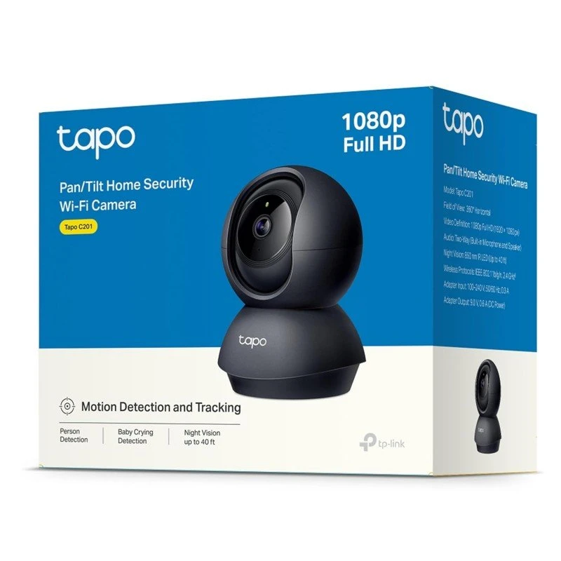 Tapo TP-Link C200 360° 2MP 1080p Full HD Pan/Tilt Home Security Wi-Fi Smart Camera| Alexa Enabled| 2-Way Audio| Night Vision| Motion Detection| Sound and Light Alarm| Indoor CCTV White- Tapo TP-Link C200 360° 2MP 1080p Full HD Pan/Tilt Home Security Wi-Fi Smart Camera| Alexa Enabled| 2-Way Audio| Night Vision| Motion Detection| Sound and Light Alarm| Indoor CCTV White-