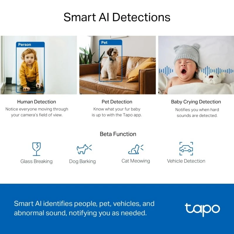 Tapo TP-Link C210P2 360° 3MP 2K 2304 Full HD 1296P Video Pan/Tilt Smart Wi-Fi Security Camera | Alexa Enabled | 2-Way Audio| Night Vision| Motion Detection | Indoor CCTV | Pack of 2,White Tapo TP-Link C210P2 360° 3MP 2K 2304 Full HD 1296P Video Pan/Tilt Smart Wi-Fi Security Camera | Alexa Enabled | 2-Way Audio| Night Vision| Motion Detection | Indoor CCTV | Pack of 2,White