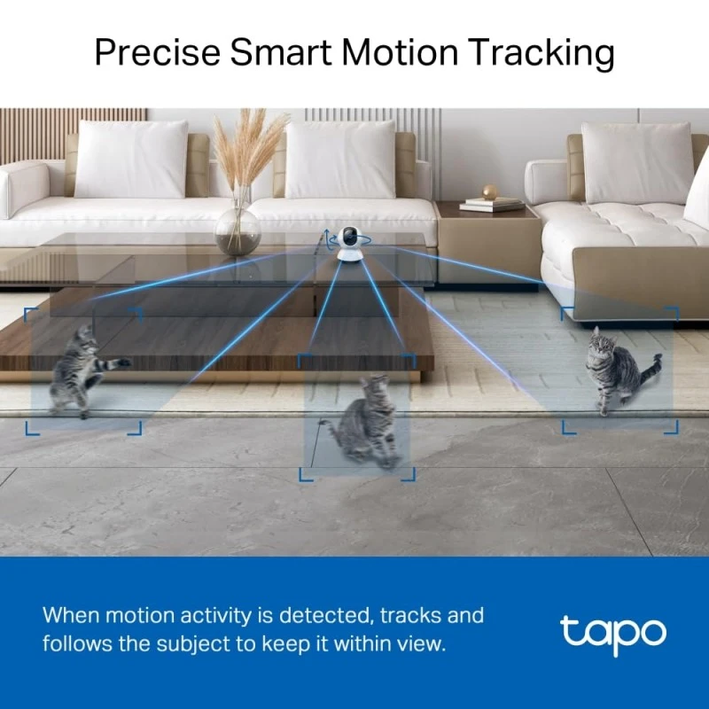 Tapo TP-Link C210P2 360° 3MP 2K 2304 Full HD 1296P Video Pan/Tilt Smart Wi-Fi Security Camera | Alexa Enabled | 2-Way Audio| Night Vision| Motion Detection | Indoor CCTV | Pack of 2,White Tapo TP-Link C210P2 360° 3MP 2K 2304 Full HD 1296P Video Pan/Tilt Smart Wi-Fi Security Camera | Alexa Enabled | 2-Way Audio| Night Vision| Motion Detection | Indoor CCTV | Pack of 2,White