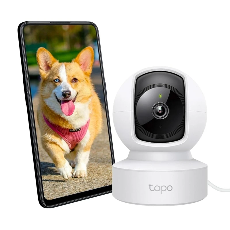 Tapo TP-Link C210P2 360° 3MP 2K 2304 Full HD 1296P Video Pan/Tilt Smart Wi-Fi Security Camera | Alexa Enabled | 2-Way Audio| Night Vision| Motion Detection | Indoor CCTV | Pack of 2,White Tapo TP-Link C210P2 360° 3MP 2K 2304 Full HD 1296P Video Pan/Tilt Smart Wi-Fi Security Camera | Alexa Enabled | 2-Way Audio| Night Vision| Motion Detection | Indoor CCTV | Pack of 2,White
