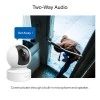 Tapo TP-Link C210P2 360° 3MP 2K 2304 Full HD 1296P Video Pan/Tilt Smart Wi-Fi Security Camera | Alexa Enabled | 2-Way Audio| Night Vision| Motion Detection | Indoor CCTV | Pack of 2,White Tapo TP-Link C210P2 360° 3MP 2K 2304 Full HD 1296P Video Pan/Tilt Smart Wi-Fi Security Camera | Alexa Enabled | 2-Way Audio| Night Vision| Motion Detection | Indoor CCTV | Pack of 2,White
