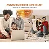 Tenda AC5 V3 AC1200 Wireless Dual Band WiFi Router,Speed Up to 867Mbps/5GHz + 300Mbps/2.4GHz, IPV6,Parental Control,Guest Network, 4*6dBi Tenda AC5 V3 AC1200 Wireless Dual Band WiFi Router,Speed Up to 867Mbps/5GHz + 300Mbps/2.4GHz, IPV6,Parental Control,Guest Network, 4*6dBi