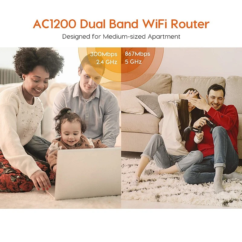 Tenda AC5 V3 AC1200 Wireless Dual Band WiFi Router,Speed Up to 867Mbps/5GHz + 300Mbps/2.4GHz, IPV6,Parental Control,Guest Network, 4*6dBi Tenda AC5 V3 AC1200 Wireless Dual Band WiFi Router,Speed Up to 867Mbps/5GHz + 300Mbps/2.4GHz, IPV6,Parental Control,Guest Network, 4*6dBi