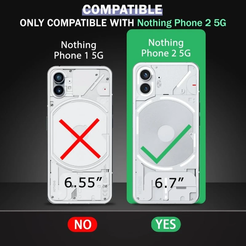 TheGiftKart TPU+PC Ultra-Hybrid Crystal Clear Back Case Cover For Nothing Phone 2|Shockproof Design|Camera Protection Bump|Hard Clear Back|Bumper Case Cover For Nothing Phone 2 (Transparent) TheGiftKart TPU+PC Ultra-Hybrid Crystal Clear Back Case Cover For Nothing Phone 2|Shockproof Design|Camera Protection Bump|Hard Clear Back|Bumper Case Cover For Nothing Phone 2 (Transparent)