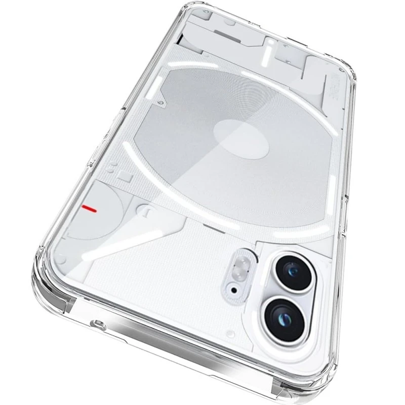 TheGiftKart TPU+PC Ultra-Hybrid Crystal Clear Back Case Cover For Nothing Phone 2|Shockproof Design|Camera Protection Bump|Hard Clear Back|Bumper Case Cover For Nothing Phone 2 (Transparent) TheGiftKart TPU+PC Ultra-Hybrid Crystal Clear Back Case Cover For Nothing Phone 2|Shockproof Design|Camera Protection Bump|Hard Clear Back|Bumper Case Cover For Nothing Phone 2 (Transparent)