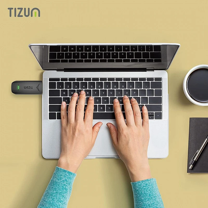 Tizum 4G Fast LTE Wireless USB Single Band Dongle Stick with All SIM Network Support Black Tizum 4G Fast LTE Wireless USB Single Band Dongle Stick with All SIM Network Support Black