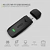 Tizum 4G Fast LTE Wireless USB Single Band Dongle Stick with All SIM Network Support Black Tizum 4G Fast LTE Wireless USB Single Band Dongle Stick with All SIM Network Support Black