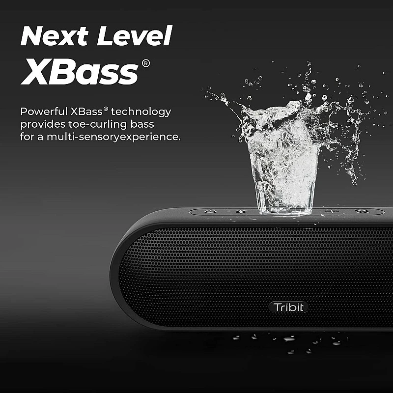 Tribit MaxSound Plus 24 Watt Wireless Bluetooth Portable Outdoor Speaker (black) Tribit MaxSound Plus 24 Watt Wireless Bluetooth Portable Outdoor Speaker (black)