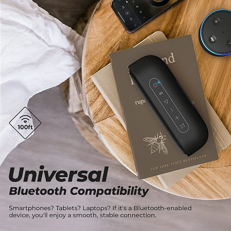 Tribit MaxSound Plus 24 Watt Wireless Bluetooth Portable Outdoor Speaker (black) Tribit MaxSound Plus 24 Watt Wireless Bluetooth Portable Outdoor Speaker (black)