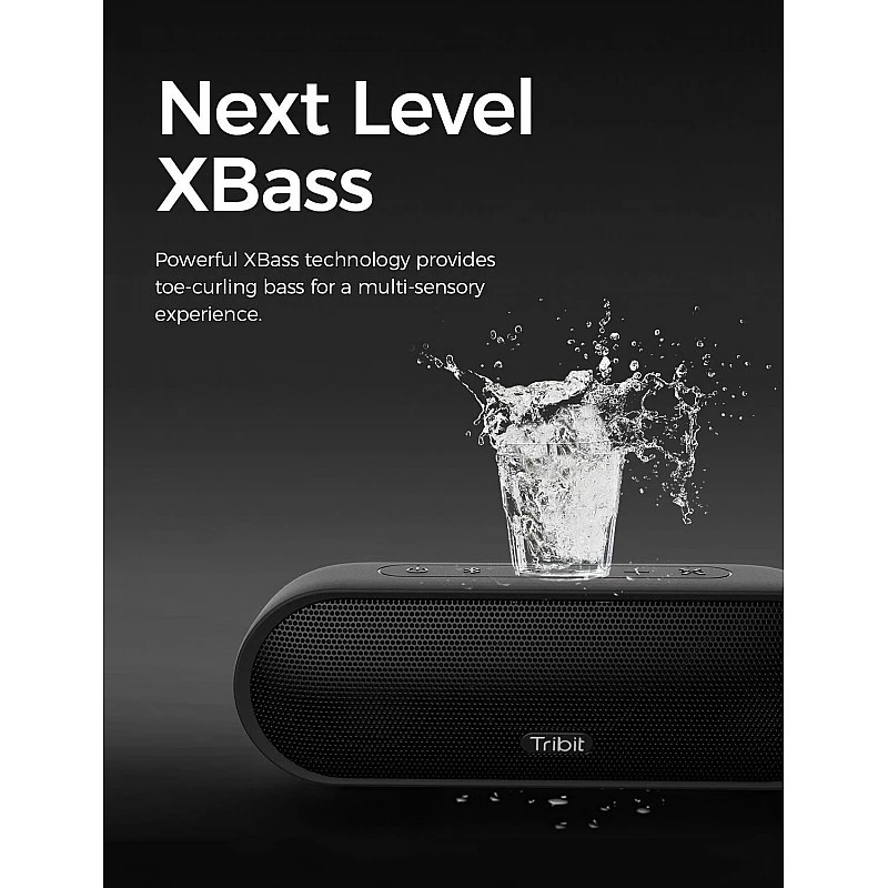 Tribit MaxSound Plus 24 Watt Wireless Bluetooth Portable Outdoor Speaker (black) Tribit MaxSound Plus 24 Watt Wireless Bluetooth Portable Outdoor Speaker (black)