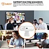 Tukzer 2.1 MP Optical Full HD 1080P Web Camera,CMOS Webcam with Microphone White Tukzer 2.1 MP Optical Full HD 1080P Web Camera,CMOS Webcam with Microphone White