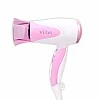 VEGA Blooming Air Foldable 1000 Watts Hair Dryer With Heat and Cool Setting And Detachable Nozzle pink VEGA Blooming Air Foldable 1000 Watts Hair Dryer With Heat and Cool Setting And Detachable Nozzle pink