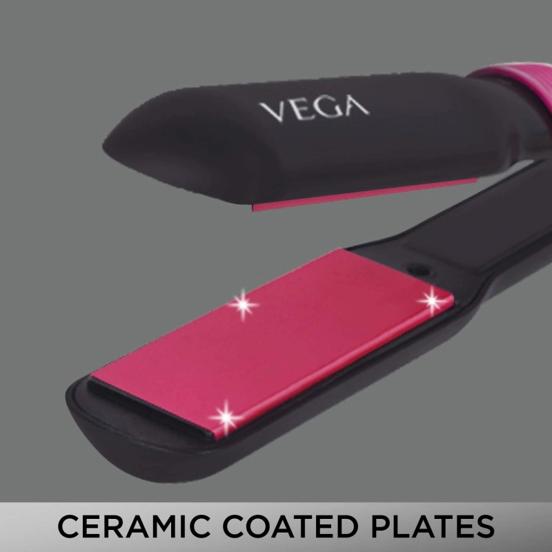 VEGA Miss Perfect Styling Set - Hair Dryer And Straightener Combo (VHSS-01), Black VEGA Miss Perfect Styling Set - Hair Dryer And Straightener Combo (VHSS-01), Black