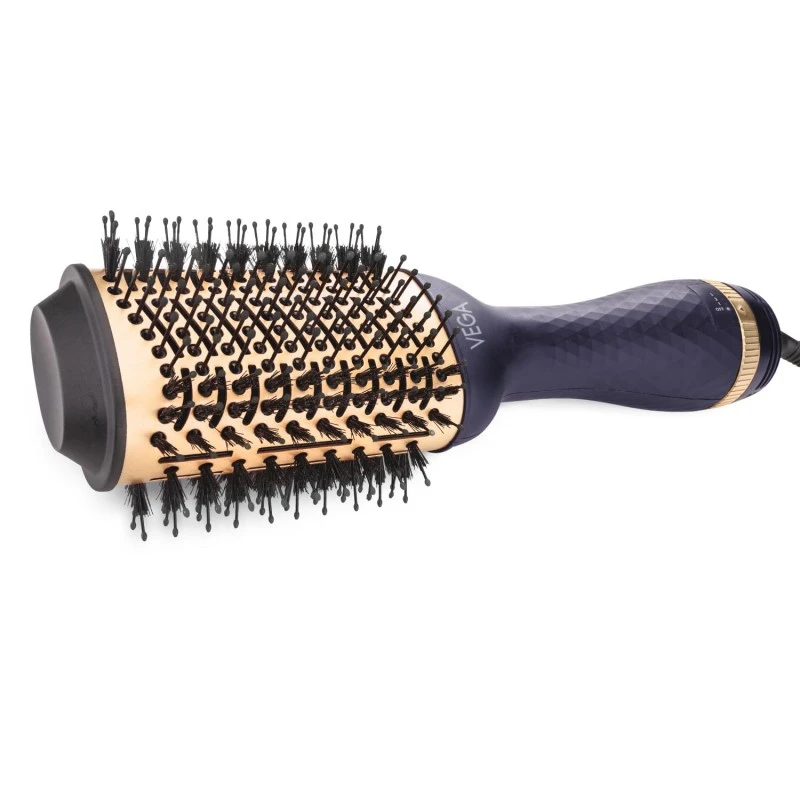 VEGA Pro Volumizer Hair Dryer,Tangle-Free Bristles,3 Heat/2 Speed Settings For Hair Style,Ceramic Tourmaline Coating Brush Head,One Step Styler,Hot Air Blow Dryer Brush For Women (Vhsd-02),1200 Watt VEGA Pro Volumizer Hair Dryer,Tangle-Free Bristles,3 Heat/2 Speed Settings For Hair Style,Ceramic Tourmaline Coating Brush Head,One Step Styler,Hot Air Blow Dryer Brush For Women (Vhsd-02),1200 Watt