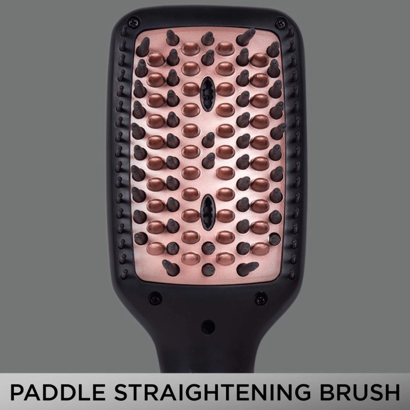 VEGA X-Look Hair Straightening Brush With Ionic & Anti-Sclad Technology & Adjustable Temperature (VHSB-02) VEGA X-Look Hair Straightening Brush With Ionic & Anti-Sclad Technology & Adjustable Temperature (VHSB-02)