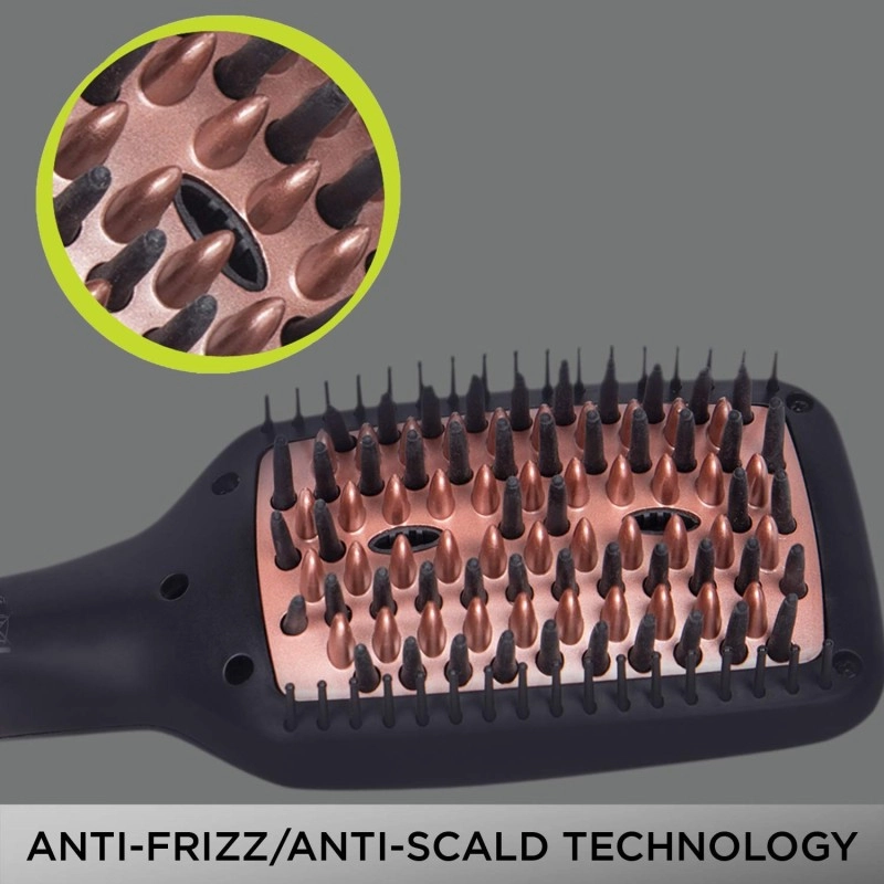 VEGA X-Look Hair Straightening Brush With Ionic & Anti-Sclad Technology & Adjustable Temperature (VHSB-02) VEGA X-Look Hair Straightening Brush With Ionic & Anti-Sclad Technology & Adjustable Temperature (VHSB-02)