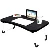 VMS OfficeBuddy Multipurpose Foldable Laptop Table with Cup & Tablet Holder VMS OfficeBuddy Multipurpose Foldable Laptop Table with Cup & Tablet Holder