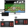 Viart Creation™ Extreme Mini Plug and Play Wireless Game Box HD 1080p TV Retro Video Game for Kids 620 Extreme Mini Game Box (8 Bit Retro Games) for up to 2 Players Black (Kids Edition Extreme)