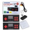 Viart Creation™ Extreme Mini Plug and Play Wireless Game Box HD 1080p TV Retro Video Game for Kids 620 Extreme Mini Game Box (8 Bit Retro Games) for up to 2 Players Black (Kids Edition Extreme)
