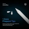 Virtutron Electronic Non-Bluetooth Universal Stylus Pen| High-Precision Digital Pencil| Compatible with iPhone, iPad, Samsung, Android, Tablet & Mobiles- White Virtutron Electronic Non-Bluetooth Universal Stylus Pen| High-Precision Digital Pencil| Compatible with iPhone, iPad, Samsung, Android, Tablet & Mobiles- White