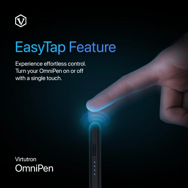 Virtutron Electronic Non-Bluetooth Universal Stylus Pen| High-Precision Digital Pencil| Compatible with iPhone, iPad, Samsung, Android, Tablet & Mobiles- White Virtutron Electronic Non-Bluetooth Universal Stylus Pen| High-Precision Digital Pencil| Compatible with iPhone, iPad, Samsung, Android, Tablet & Mobiles- White