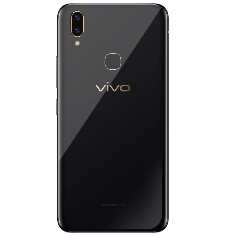 Vivo V9 (Pearl Black-Gold, 4GB RAM, 64GB Storage)  (Refurbished)