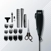 WAHL Home Cut Black Edition Hair Clipper Complete Hair Cutting Clipper with Thumb Adjustable Taper & Travel Pouch, Powerful Electromagnetic Motor with 14,400 strokes per min, Self-Sharpening Carbon Steel Blades, 10 Cutting WAHL Home Cut Black Edition Hair Clipper Complete Hair Cutting Clipper with Thumb Adjustable Taper & Travel Pouch, Powerful Electromagnetic Motor with 14,400 strokes per min, Self-Sharpening Carbon Steel Blades, 10 Cutting