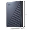 WD Western Digital 4TB My Passport Ultra Portable Hard Disk Metal Drive, USB-C & USB 3.1 with Automatic Backup,Password Protection, Compatible with Windows&Mac, External HDD-Blue WD Western Digital 4TB My Passport Ultra Portable Hard Disk Metal Drive, USB-C & USB 3.1 with Automatic Backup,Password Protection, Compatible with Windows&Mac, External HDD-Blue