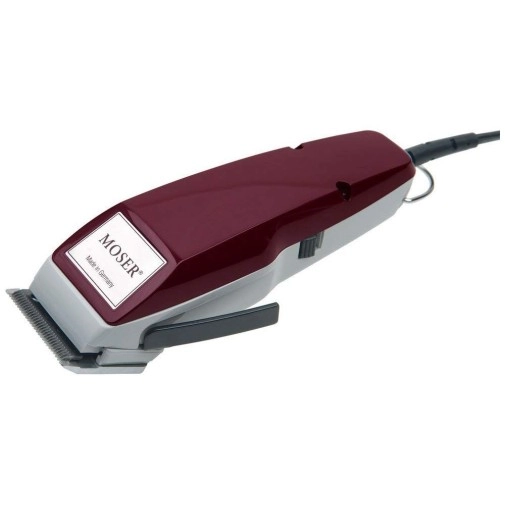 Wahl 01400-0016 Corded Steel Moser Classic Professional Hair Clipper; 0.7-3 mm; Stainless steel Star Blades for precision cutting; Red Wahl 01400-0016 Corded Steel Moser Classic Professional Hair Clipper; 0.7-3 mm; Stainless steel Star Blades for precision cutting; Red